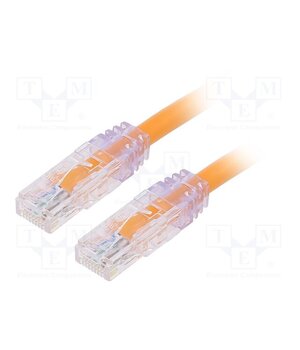 UTP6AX1MOR Patch cord; RJ45 plug,both sides; TX6A™ 10Gig,U/UTP; 6a; wire; Cu tcX-59f3AQpMCjW3ZV1Ux7VVHjiaTBdUvU1a9d_PkrM