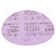 775L P240 125MM CUBITRON II Sanding plate; 125mm; Granularity: 240; with holes; Mounting: bur zScTMVr0Uvocfy_1fFsq1Cjkttj-NtR_A5VacT2blhs