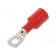 BM00538 Tip: ring tube; M8; Ø: 8.5mm; 16mm2; crimped; for cable; insulated YFWnmiY0bAtgkubaTKpnMWq2FkYBgE1LPwiutnXg4Ug