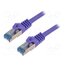CQ307VS Patch cord; RJ45 plug,both sides; S/FTP; 6a; stranded; Cu; 5m; LSZH oUBZqGXR2_RddPTxFznZ4UBTGZ66CaxQm7_wFXcnZ1c