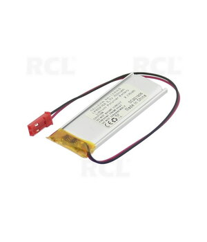 Akumulators Li-Po 3,7 V 750 mAh, 6 x 21 x 58 mm, JST SYR-02T ligzda

 BALP062158.jpg