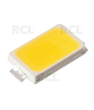 LED SMD 5,7x3 mm 53-58 lm 120° IF=150 mA VF=3,2 V; 0,5 W CRI70, balts auksts

 PLDKS5730BX.jpg