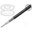 4505R 0101000 Wire: coaxial; RG59; 1x20AWG; wire; Cu; PVC; black; 305m; CPR: Eca j_j0mtV8buOgQlrT1oyAjE0B6S49PelCKkgSMuODWWU