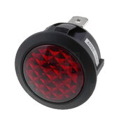 NEON LAMP ø20mm round red