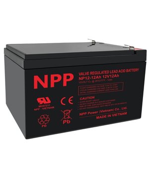 UZLĀDĒJAMA BATERIJA SLA NP12-12Ah, 12V 12Ah, 150x97x95 NPP

 BA1212NPP.jpg
