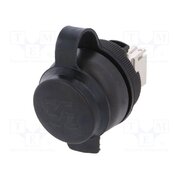 IE-FCM-RJ45-C RJ45 socket; 22mm; FrontCom; -40÷70°C; Ø22mm; IP65; black 6_pTEhrgSgBuNBybQnRuetUx8OVSLc2_WIJr3wZZCc8