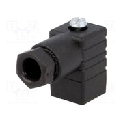 933137100 GDSN 207 SCHWARZ Connector: valve connector; plug; form C; 8mm; female; PIN: 3; 6A 9En89wa8ih1t_6gvuiMl3aLK8d80Ri1KfyqO0UR_0J0