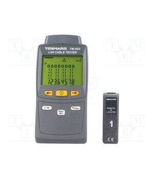 TM-902 Tester: LAN wiring; Measured cable l: max.255m; Resol: 0,1m rNUNHfI5HCCqpP5Uv-q-RmKhO0BTAKVVofgY8R9VuOs