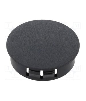 10021101 Stopper; H: 11.5mm; push-in,snap-fastener; Flange dia: 38mm; black ys1UruDCLGnfwq35aeijFZathSYnX7GdelwNfbdFSeg