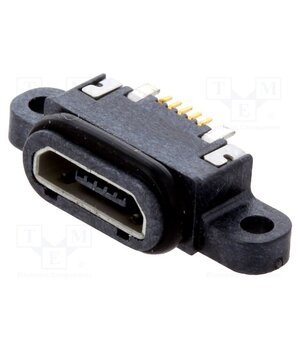 207G-BD00 Connector: USB B micro; socket; SMT; PIN: 5; with seal; USB 2.0 -RsgH7KLM8y2eMliVbPj35wuRrwhJ4luYFaO9ejSglA