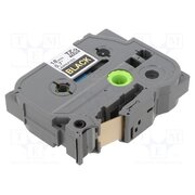 TZE-344 Tape; 18mm; 8m; black; Character colour: golden; laminated,glued Dgw7SUMCI-OTi88FUAhrQCUs31XlrUHeS8BfAMXACDM