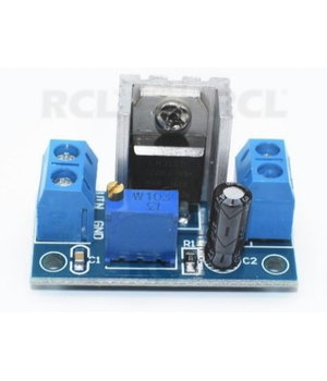 Strāvas padeve DC-DC pārveidotājs pazemināšanas ar LM317, ievade 4,2–40 V, izvade 1,2–37 V, 1,5 A

 AMM317SD.jpg