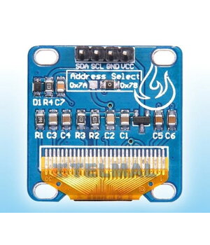 OLED grafiskais indikators 0,96'' I2C/SPI/IIC 4p zils

 PLSC010P4+2.jpg