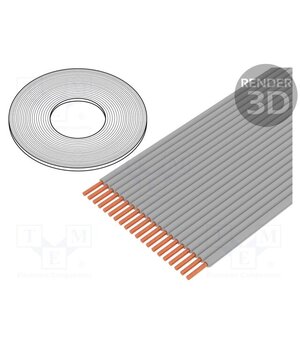 3447/26 (100FT) Wire: ribbon; 0.635mm; wire; Cu; unshielded; PVC; grey; 30.5m BpaXq_KqBSiSBP4N-AtxvktREZqFYYt69jJ4oWTyVy0