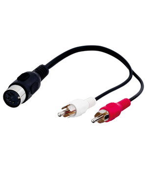 KABEĻU ADAPTERIS 2xRCA-DIN 5pin 0,2 m

 CKA019L.jpg