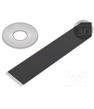 3319/14 (100FT) Wire: ribbon; 1.27mm; stranded; Cu; unshielded; PVC; black; 30.5m Cpc0wk_P2fCncvhVHV1Yd3TzvD5vJGJcjpVbbpE4Tyc