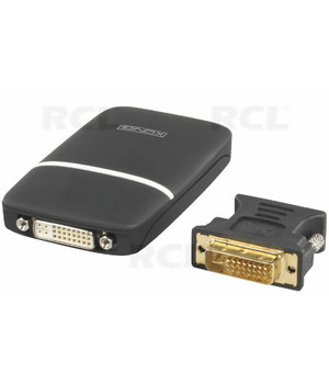Pārveidotājs USB A vīriešu - DVI-D 24+1-pin sieviešu / D-SUB 15-pin sieviešu melns

 CPEKUSB_DVI+1.jpg