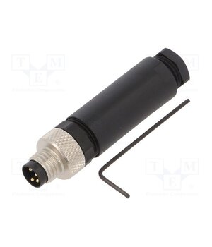 22260121 Connector: M8; male; PIN: 4; 30V; IP67; straight; for cable; plug cYetvVL_FmDvTh71_xxr7MzTjwV6M9fsJ9sM9kSTWnE
