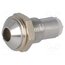 SMQ1 069 LED holder; 3mm; chromium; metal; convex; with plastic plug AY0TCH6VSIZLEG-TTHUnAy3T160YSUb8NsJMizwpOtg