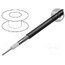 4505R 0101000 Wire: coaxial; RG59; 1x20AWG; wire; Cu; PVC; black; 305m; CPR: Eca j_j0mtV8buOgQlrT1oyAjE0B6S49PelCKkgSMuODWWU
