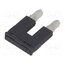 A42-6413 Comb bridge; black; ways: 2 M7bPEAqkDdNzRKV4TkRMYaCEauVKpxiOgiVL_xPvvsE