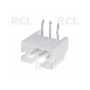 CONNECTOR 3pin Male 2mm, 1A 100V, soldered/right-angled