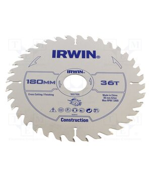 1897196 Circular saw; Ø: 180mm; Teeth: 36; wood; Holder: assembly hole; 30mm S1Em3zNjqQCmYGwXENgOJiB6_7BtbRJJyIGd_rOEP7U