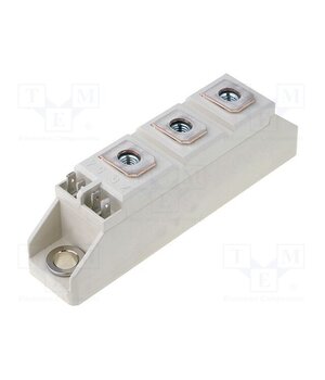 SKKT 57/12 E 07897331 Module: thyristor; double series; 1.2kV; 55A; Ifmax: 95A; A46; screw SnL4ZVO92rcHifWHwkW3Rd_eZ66vra4KU7GC5cesz08
