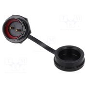 SA2012/P2B-1 Connector: circular; socket; male; PIN: 2; IP67; SA20; 25A; 500V; 4mm2 gNxhU6PwglMOGhex6E-1LJqMl9FpY9PpkRjeOOHIqO4
