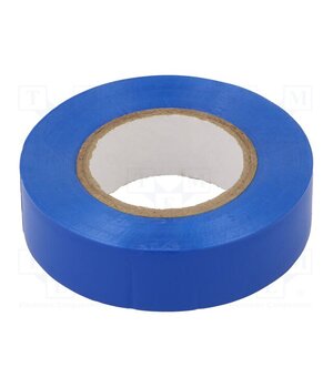 3760 19MM 20M NIEBIESKA Tape: electrical insulating; W: 19mm; L: 20m; Thk: 0.13mm; blue; 200% gUIV7Ta3f9f55GPjKhX0IsZnWdq-Eoc1gpMaHm4vXyc