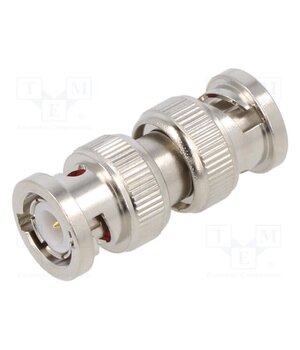 031-218-RFX Adapter; BNC male,both sides; Insulation: POM; 50Ω; brass; 4GHz AMg7fTRsvJVPQlhB240pYYbpoOLSn6CKXGJH5pOM5Dk