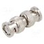 031-218-RFX Adapter; BNC male,both sides; Insulation: POM; 50Ω; brass; 4GHz AMg7fTRsvJVPQlhB240pYYbpoOLSn6CKXGJH5pOM5Dk