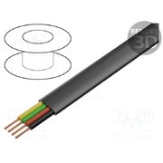 50253 Wire: telecommunication cable; flat; 4x30AWG; stranded; black nFnMcigFmTsZGdxpErSuOwn5RyI20NwQx7UakaQPRy8