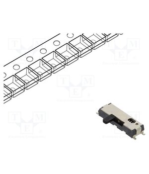 JSM08022SAQNL Switch: slide; Pos: 2; SPDT; 0.3A/4VDC; OFF-(ON); SMT; Leads: for PCB ZTs232x17_54l0ICP4yYf47ZE0YlbD2t45p6aT9TLFQ
