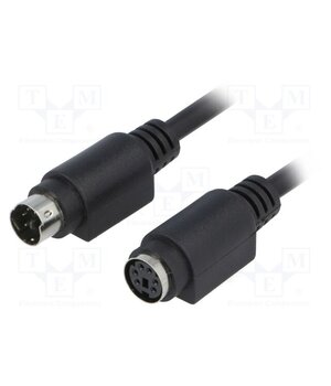 CAB-PS2WG/5-BK Cable; PS/2 socket,PS/2 plug; 5m; black; connection 1: 1 zFpMxE6TZFhTOX7BIQkyXVUt8KfetLtnKhA9c1BIhKM
