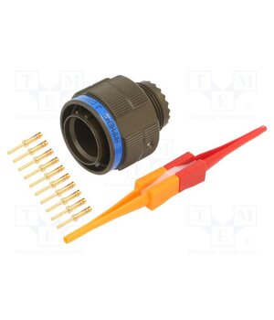 D38999/26WC98PN Connector: military; plug; male; PIN: 10; MIL-DTL-38999 Series III kNf6egeYkcep-sMo3kN0QMBgaAq5QzvtkDDpmAtZwOc