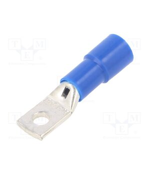 BM00525 Tip: ring tube; M5; Ø: 5.3mm; 16mm2; crimped; for cable; insulated oQvrEkROvMCYZb-A53o5qSFefobd2yc1du5af8ZsAIk