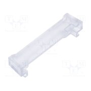 F15857_LINNEA-END-FS Ending; rectangular; polycarbonate; transparent; 9.5mm xKaoWsmufRRcAlVAWRAx_6m7xaZTRTqSAcETXGAQh1M