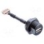 UA-20PMFP-SC8002 Adapter cable; USB A socket,5pin pin header; USB 2.0; IP68 UmAsVRP0UzfNAyY3qNy6Jx3FgbtL93D-1nRiWrAnlmM