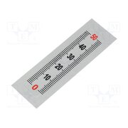 GN 711-KUS-50-S-U Ruler; U; W: 11mm; silver; plastic; Length: 50mm; self-adhesive VMhsnfDZKjm7HiYksQAGBfR12vx_3GRr5qVUdez_PXY