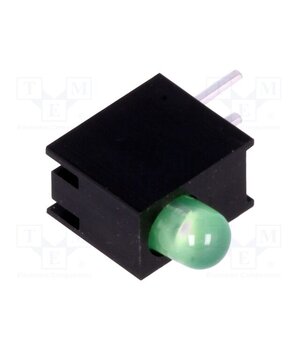 H30E-1GD LED; in housing; 3mm; No.of diodes: 1; green; 20mA; 80°; 20÷30mcd kqkzf7bgG0PlxqK8L1c249o2gV5oaHSmP_SeR-o2Ep8