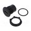 HDMI-02-BK Adapter; for panel mounting,rear side nut; Body: black; 1÷10mm aQ5nhT9W2AwBmx3s1-C6nX7fQvSciP5Hsf9kExKpzNo