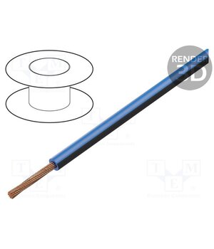 FLRY-B0.50-BL/BK/1 Wire; FLRY-B; 1x0.5mm2; stranded; Cu; PVC; blue-black; 60V; Class: 5 fh3cqMNdrSSGzsg2uHImU7R_llrNEVk_mTc5fu7iJGg