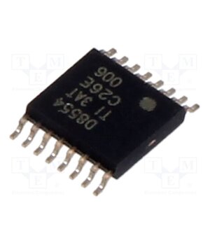 DAC8554IPW IC: D/A converter; 16bit; 200ksps; Ch: 4; TSSOP16; -40÷105°C; ±1LSB XQvBm9IaEpyXJU6po03462wVA01Xc3aXtmt-yioQizM