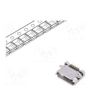 10118192-0001LF Connector: USB B micro; socket; on PCBs; SMT; PIN: 5; horizontal mtKCdpMRjFvTo40k428ye-FvTXtXGRohQiTY4EeJlsE