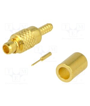 MMCX1121A1-3GT30G-14-50 Connector: MMCX; plug; male; straight; 50Ω; RG178(A,B),RG196(A) rbTz6IbtPK3fAXkQZHBbOIbRkq6deurrV8Tvfhgm4u0