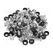 AK-1303-S Assembling kit; grey; washer,screw; Standard: 19"; 20pcs. WrIEHxeNVGrh5Q2DO7jgVN_EJ8LymVany0ISZgJGPG8