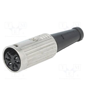 600-0700 Connector: DIN; plug; female; PIN: 7; 270°; straight; for cable; 34V L5LcVAxpY_QgsBAsGNi7Thq4pgbJy5d1uw3Ih9f2AVA