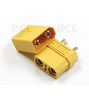 SAVienotājs XT90 90A ligzda + spraudnis, 80A 500VDC

 CJ606.jpg