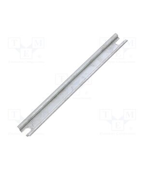 9820011 DIN rail; steel; zinc; L: 140mm; W: 15mm; TS15 KoRoG3d4EVxXewrqM_c-7qYaxhgTWqWUQ8n-dkfAnQw
